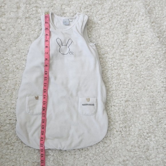 Cadet Rousselle TOG 2 Neutral French Sleep Sack Bag Baby Embroidered 0-6 mths - Picture 7 of 11